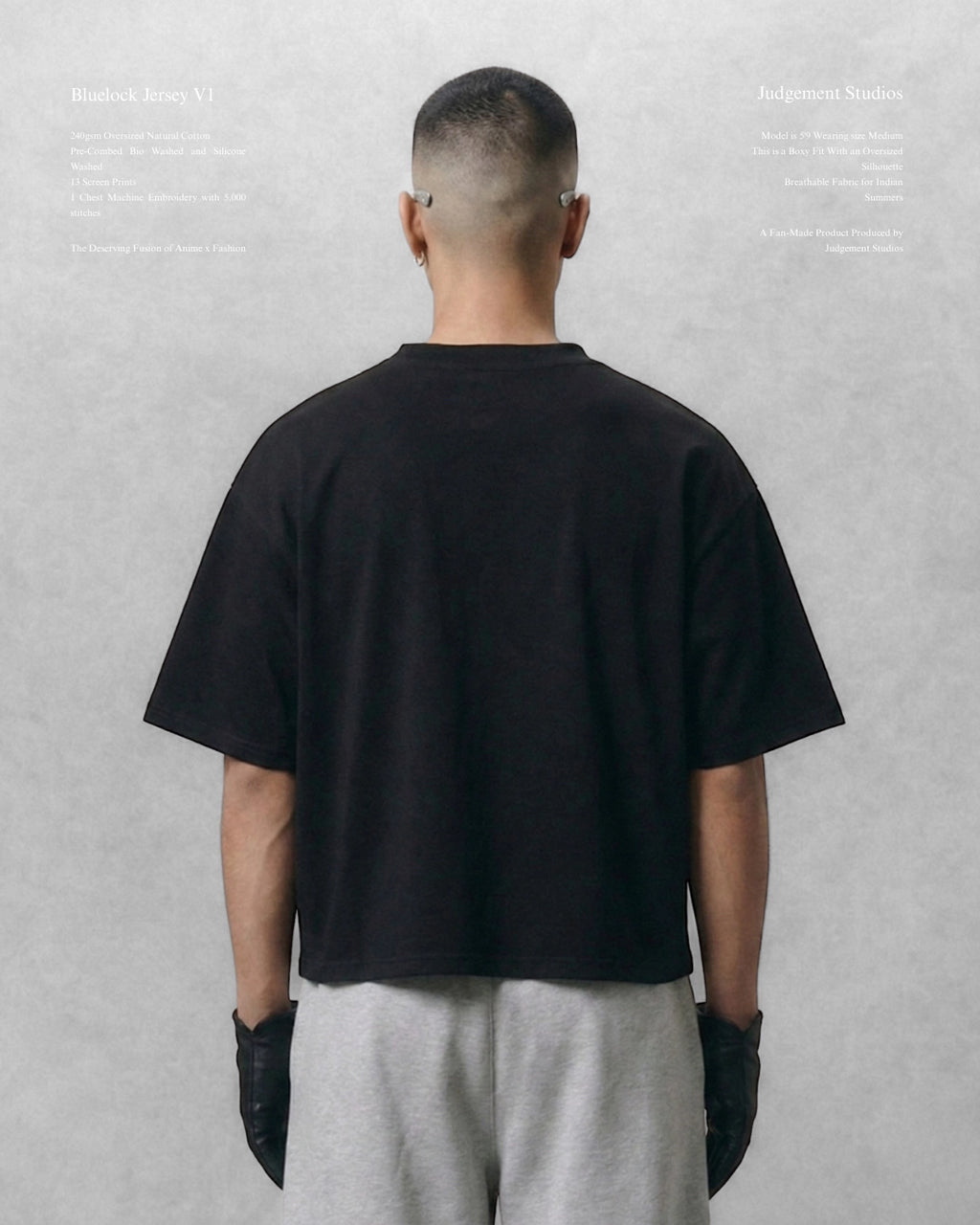 Potential Acid Washed Tee - JUDGEMENT