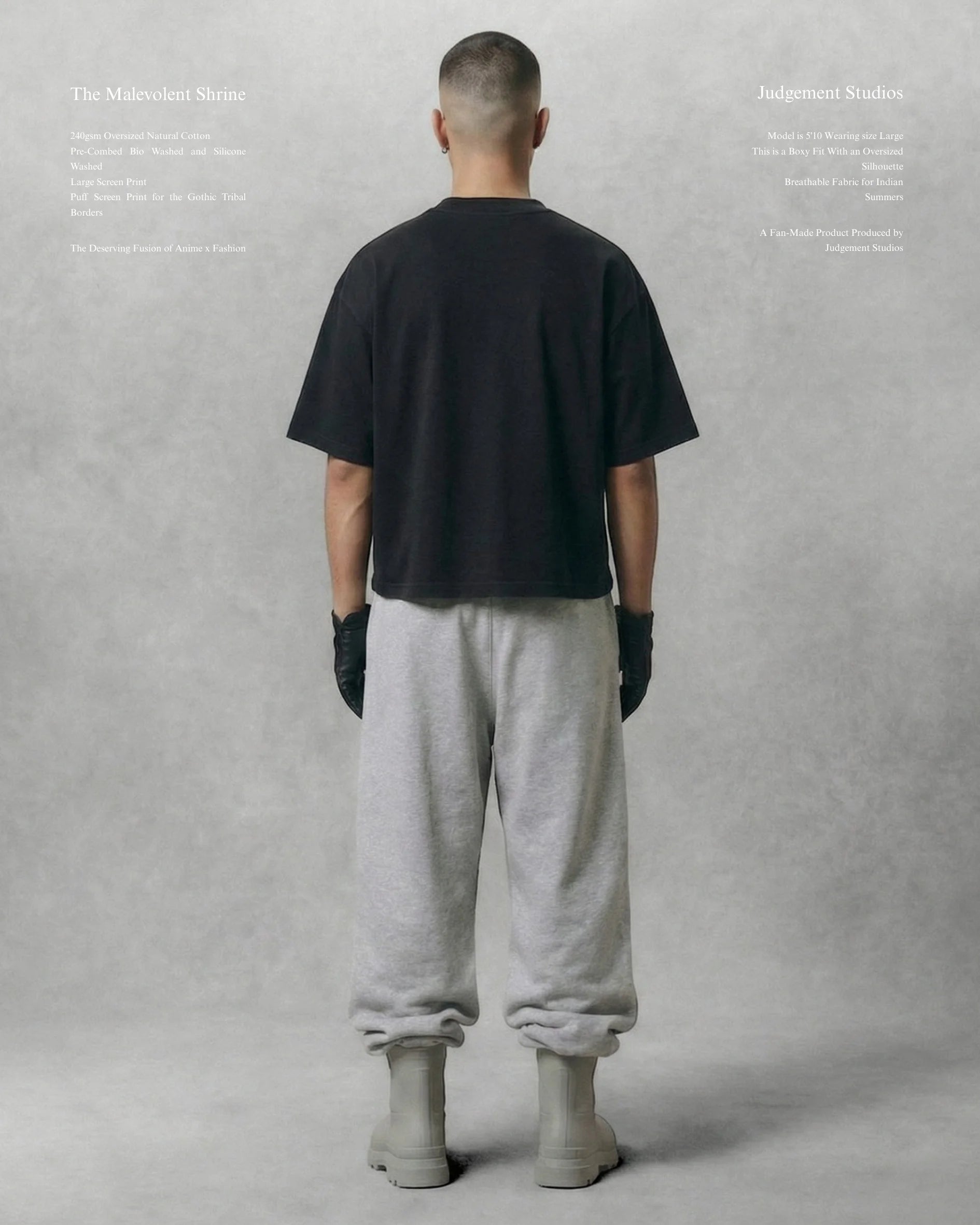 SUKUNA GOTH VINTAGE TEE