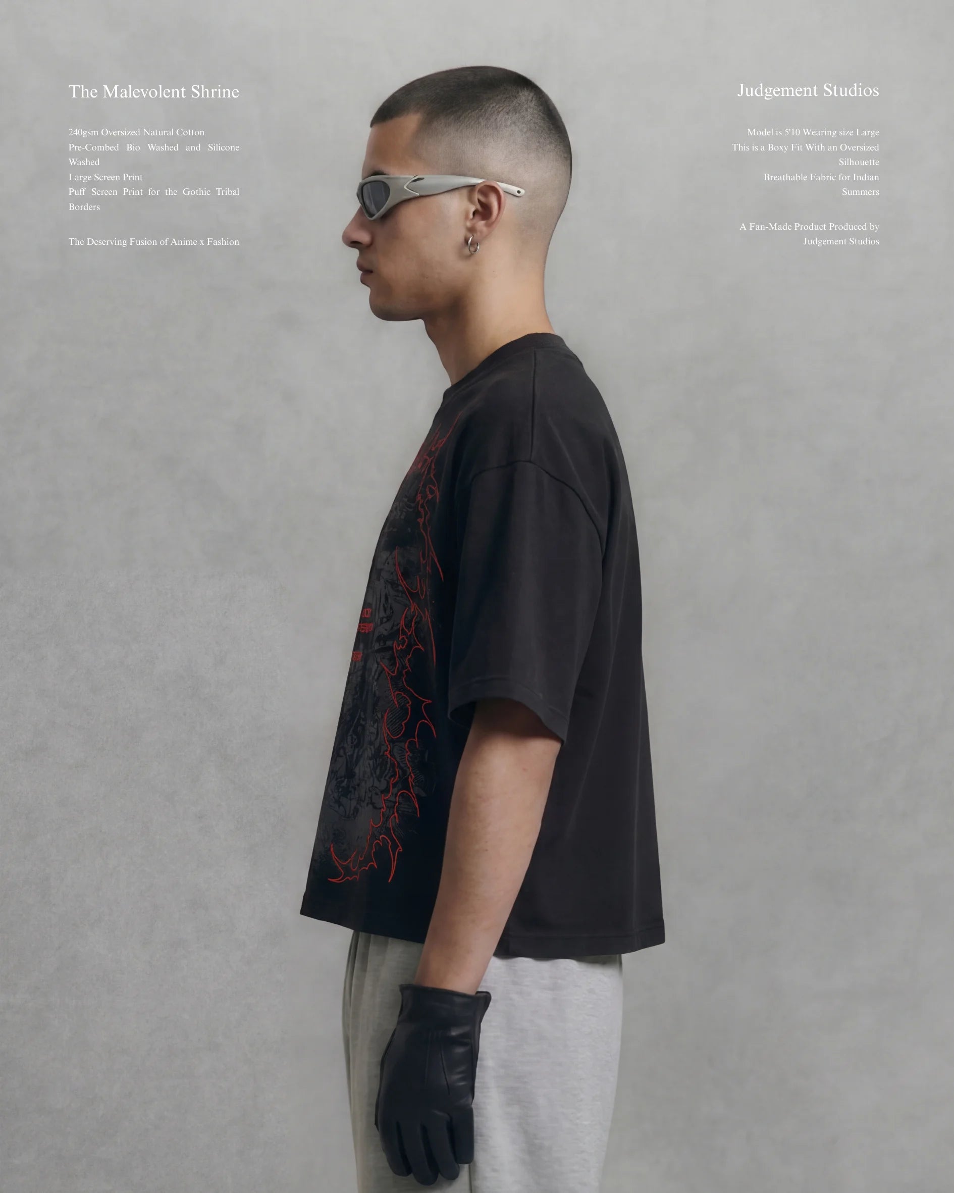 SUKUNA GOTH VINTAGE TEE