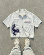 GETO DUAL ZIPPER SHIRT