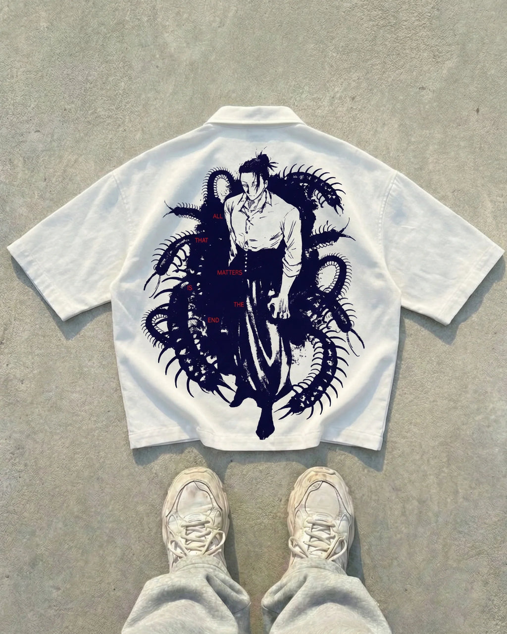 GETO DUAL ZIPPER SHIRT