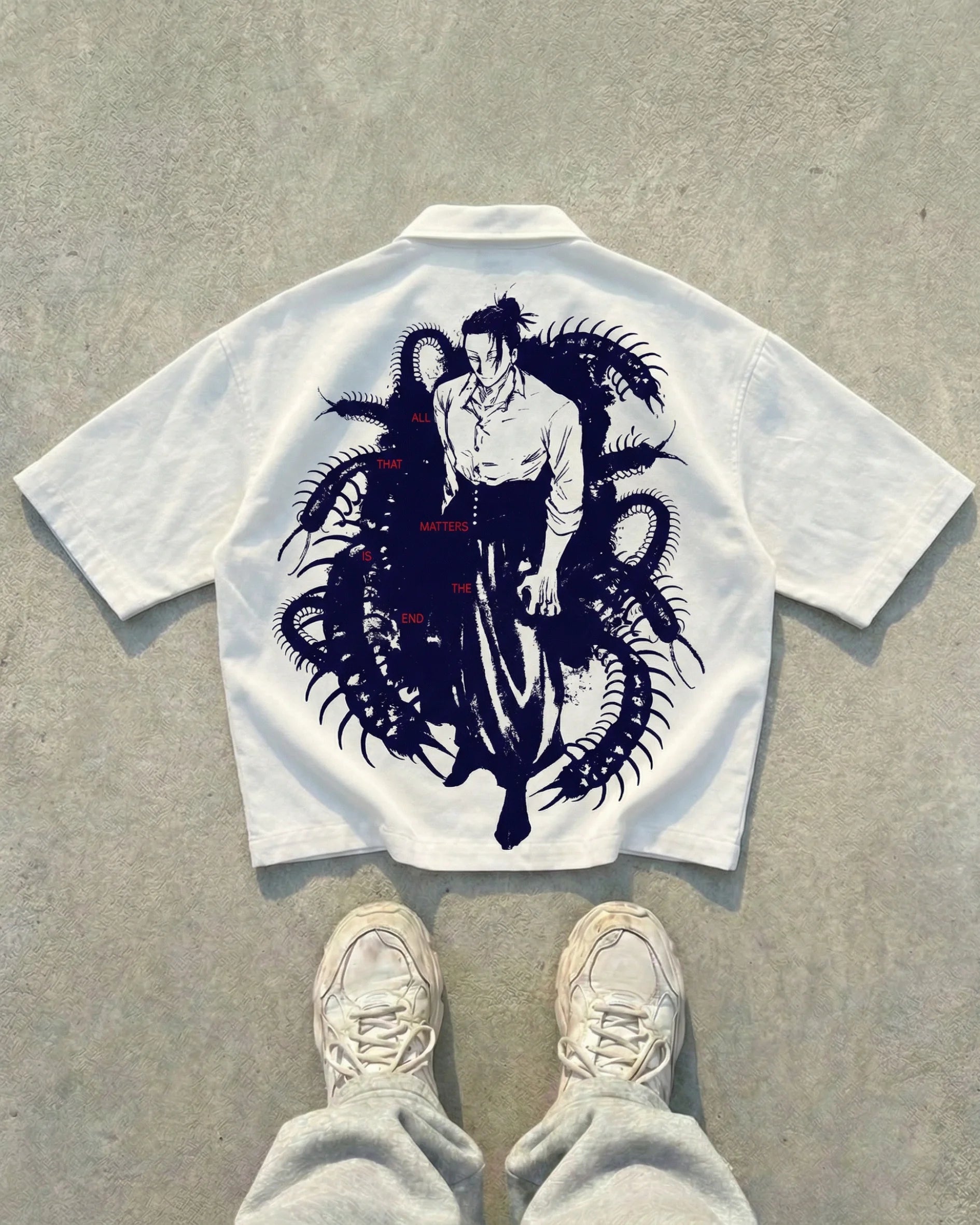 GETO DUAL ZIPPER SHIRT