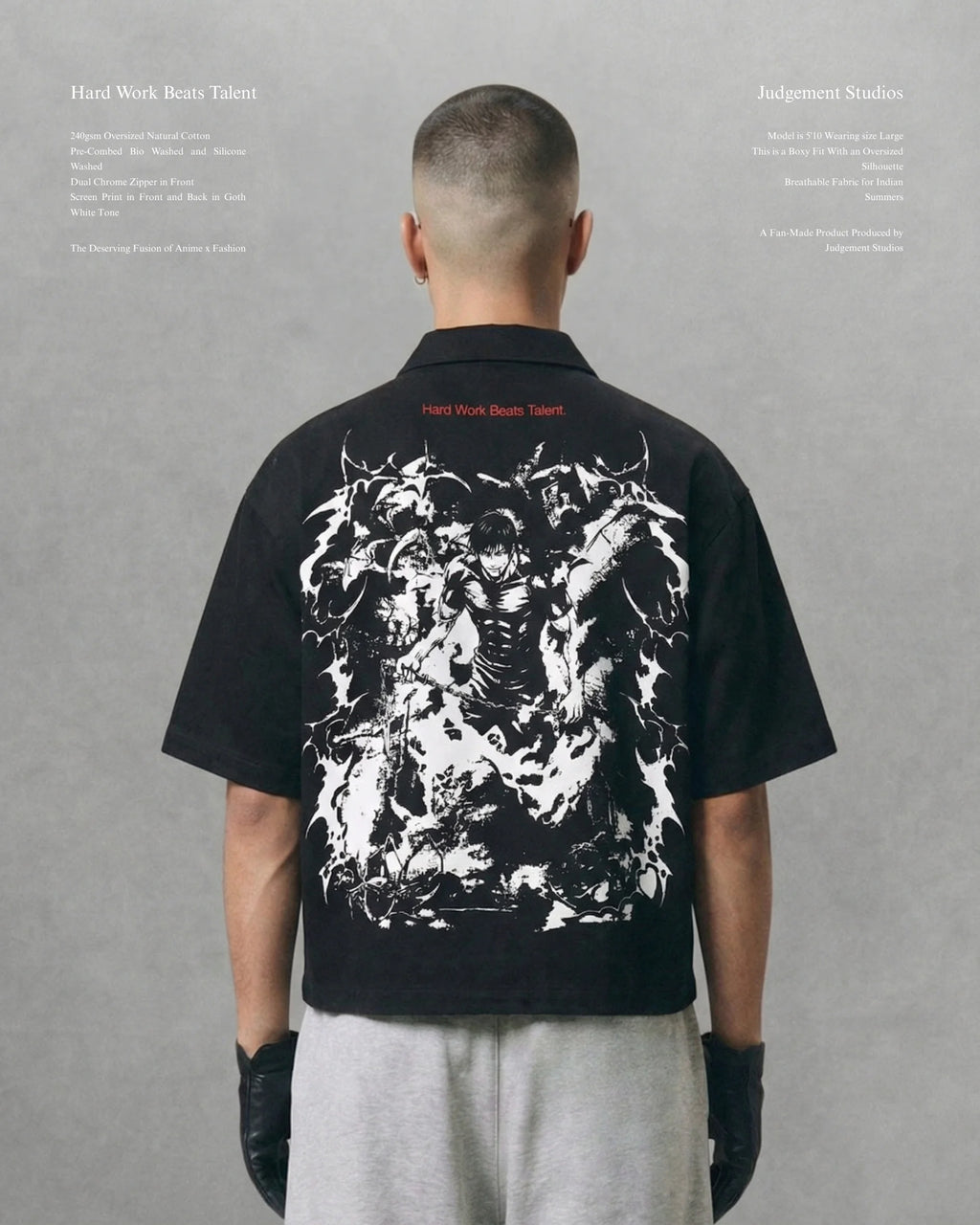 TOJI DUAL ZIPPER SHIRT