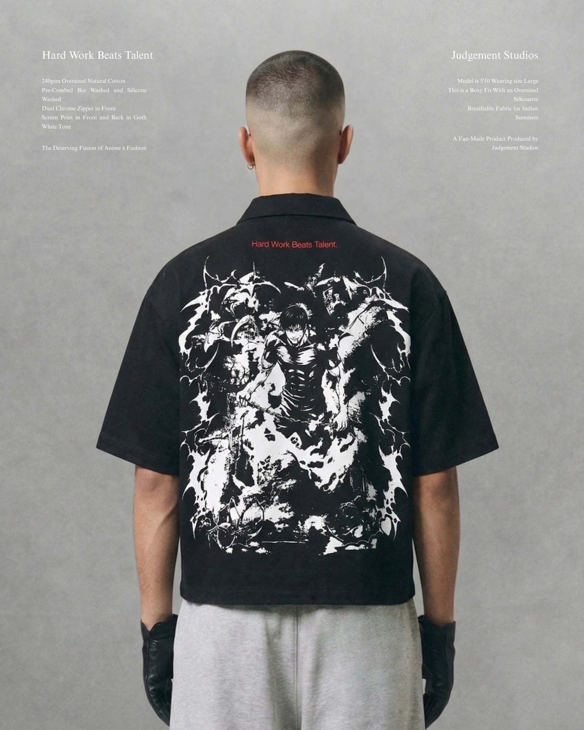 TOJI DUAL ZIPPER SHIRT