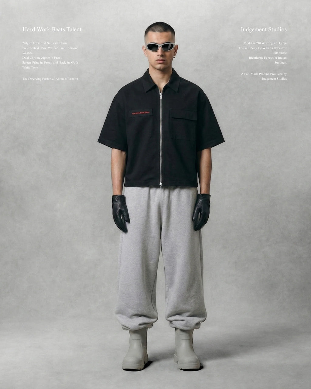 TOJI DUAL ZIPPER SHIRT