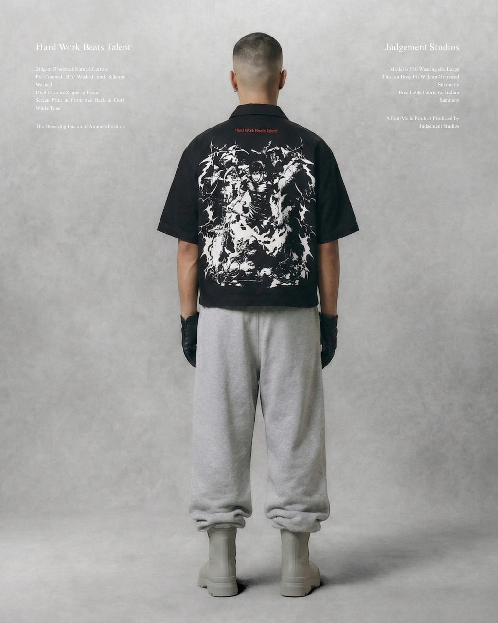 TOJI DUAL ZIPPER SHIRT