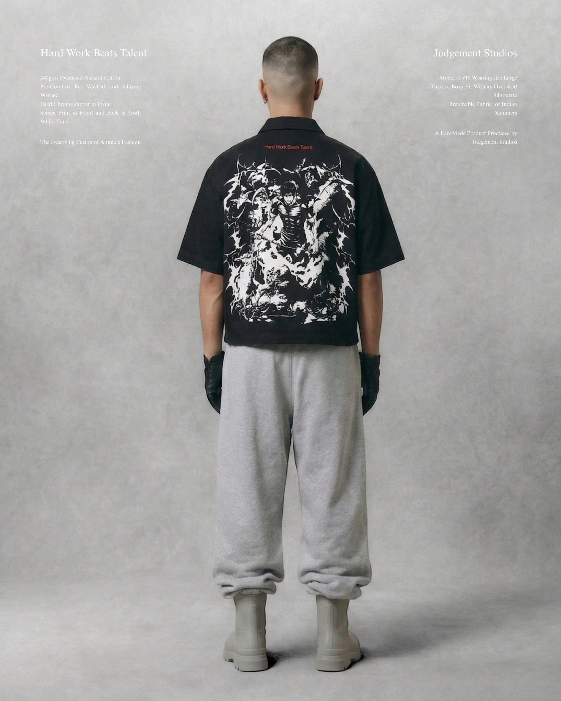 TOJI DUAL ZIPPER SHIRT